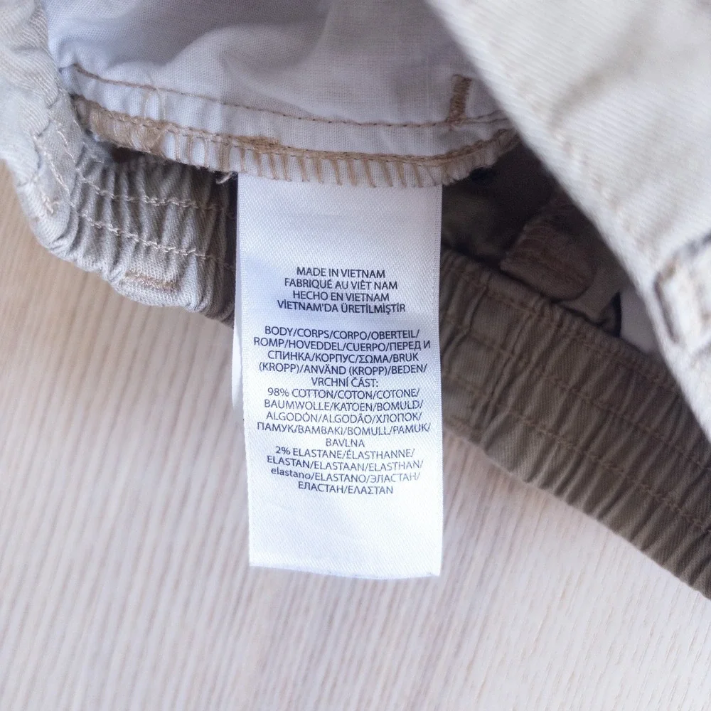 Ralph Lauren Chino Pants Tan Khaki Stretch Twill Trousers Baby 9 Months